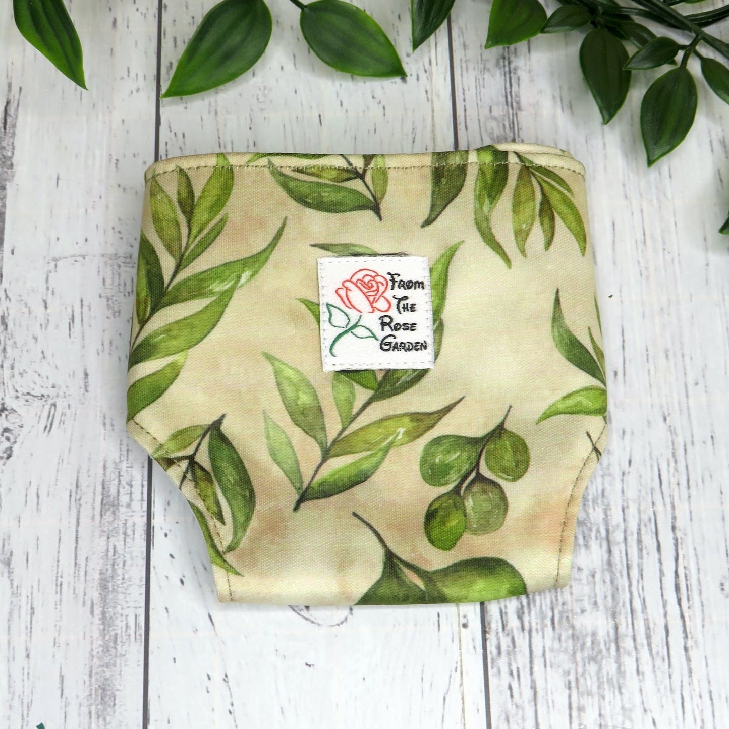 Olive - PUL - Doll Nappy