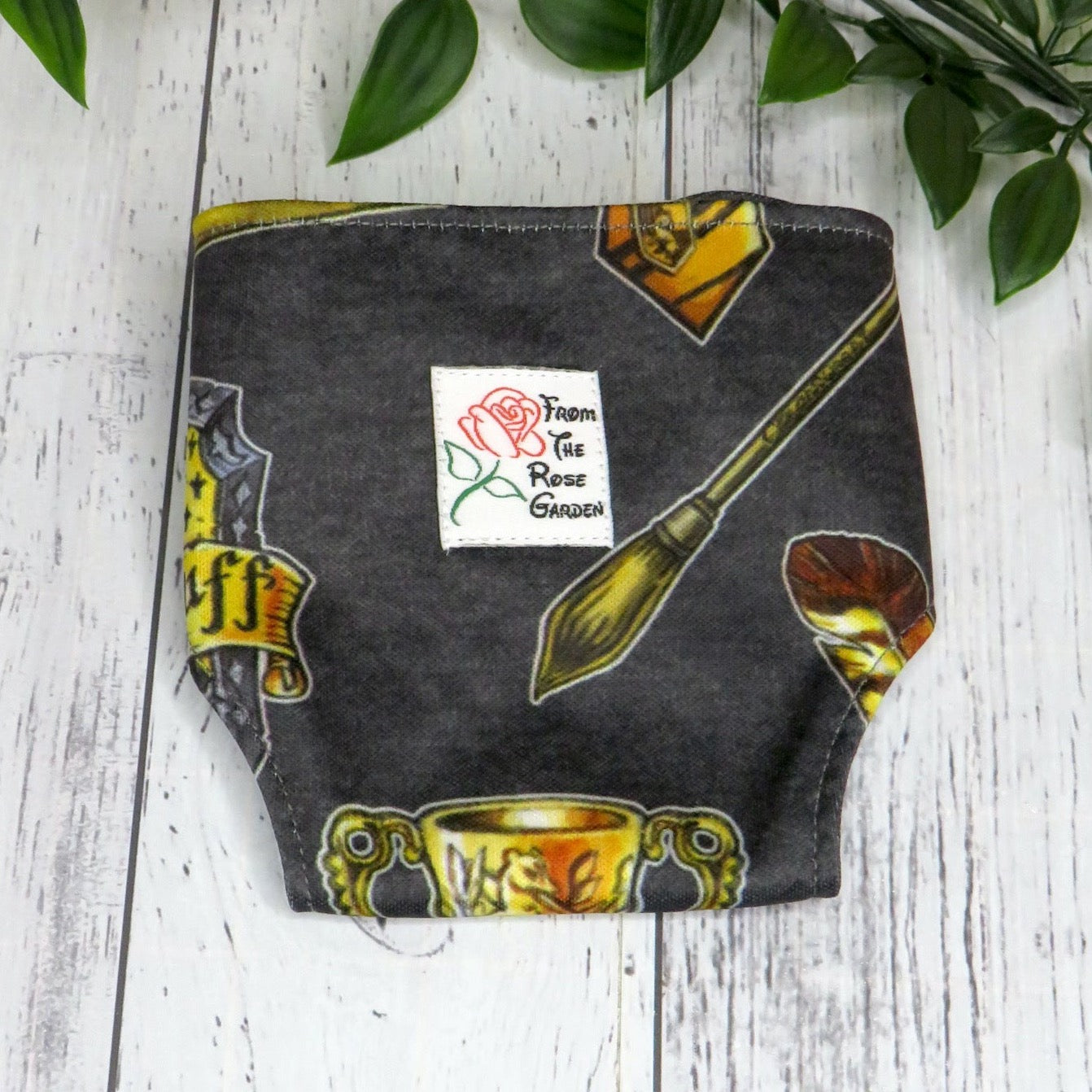 Yellow House - PUL - Doll Nappy