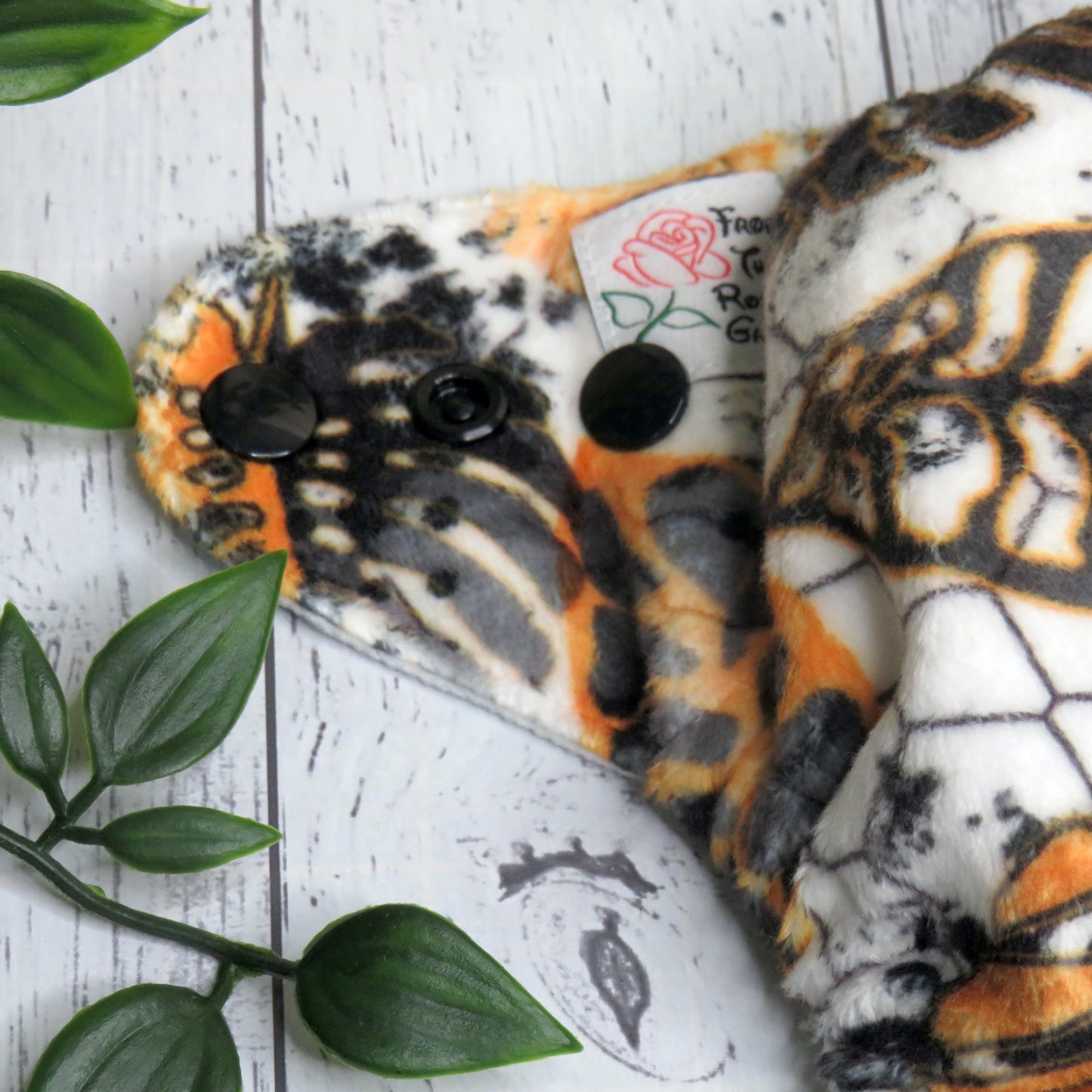 Mystery Leaves - Minky - Newborn