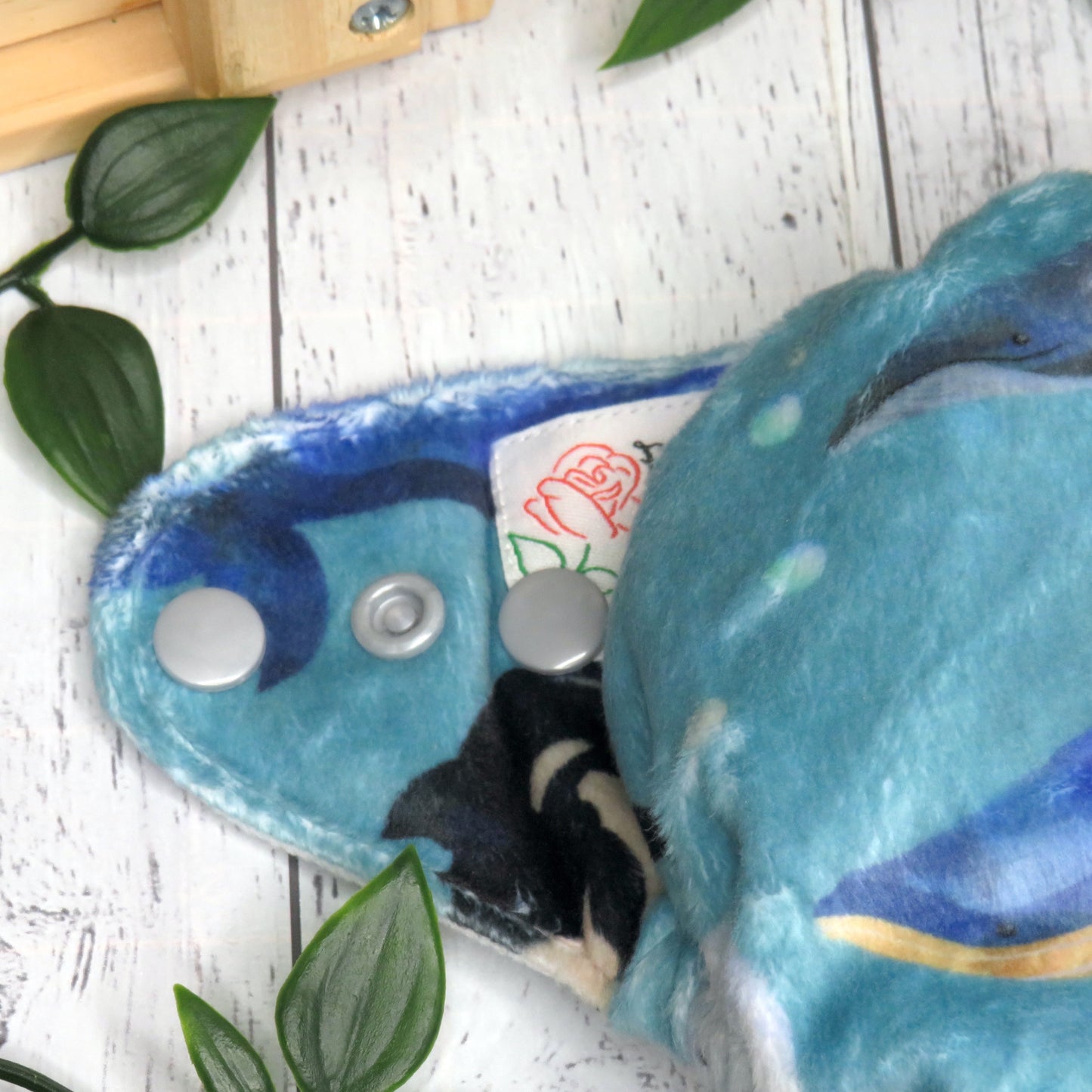 Whales - Minky - Newborn