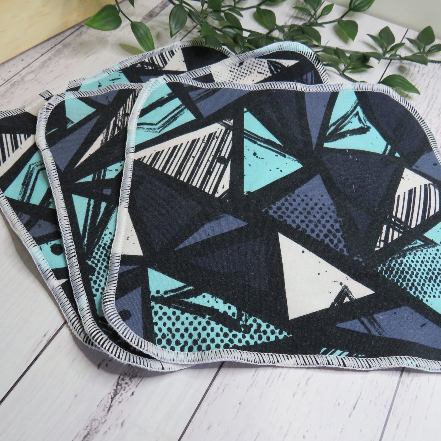Geometric - Cloth Wipes