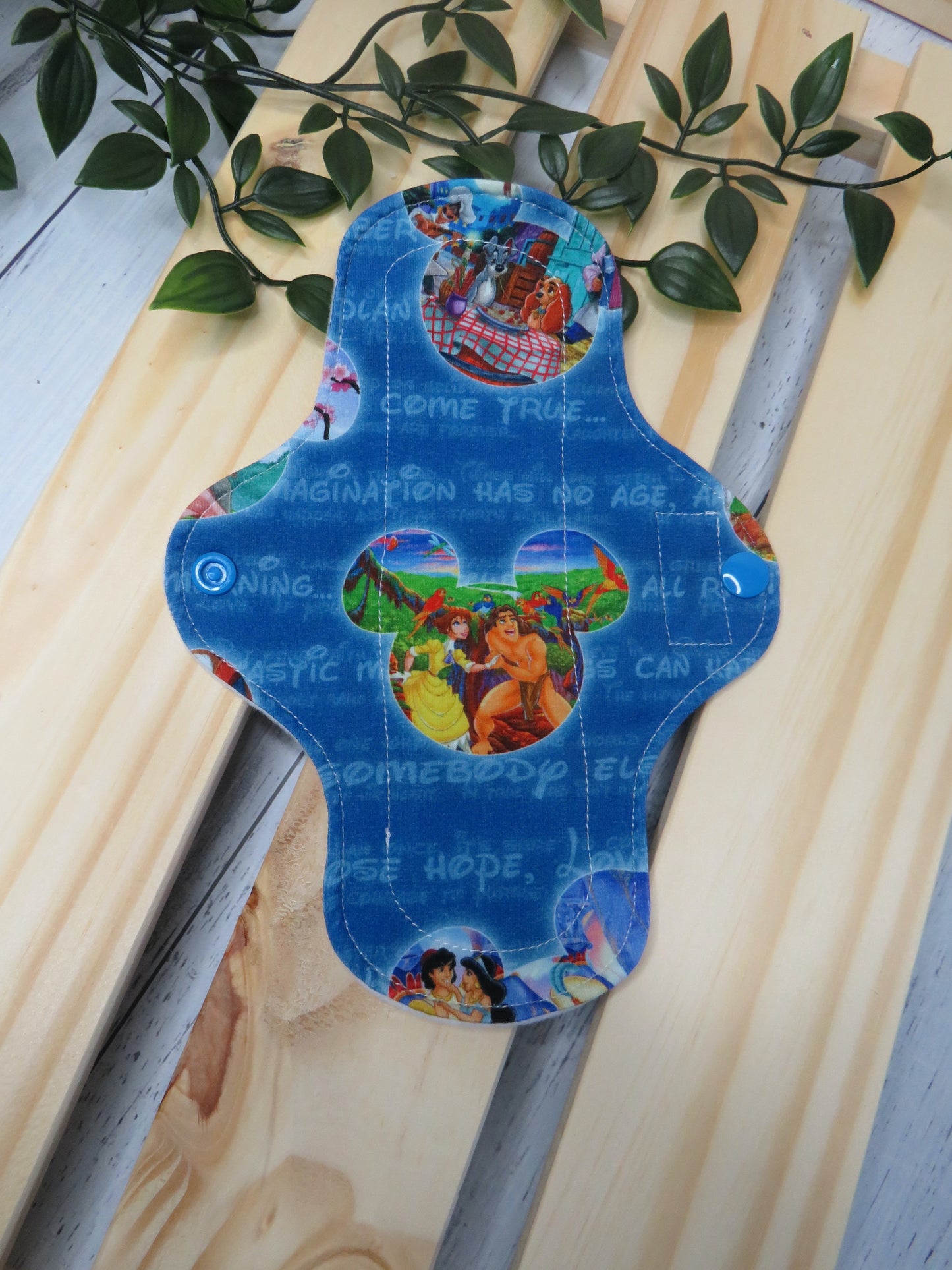 Once Upon a Dream - Moderate Cloth Pad - 8 Inch - Cotton Lycra