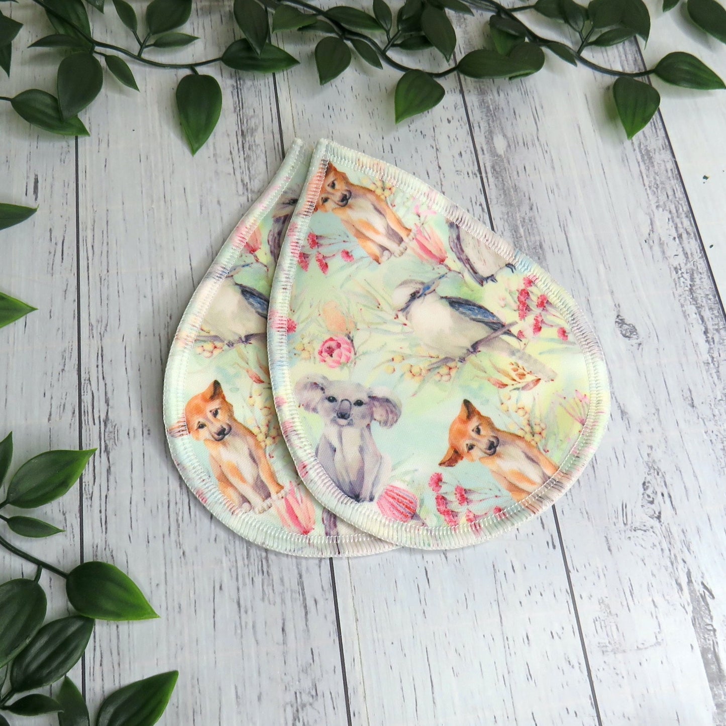 Australian Animals - Breast Pads - PUL