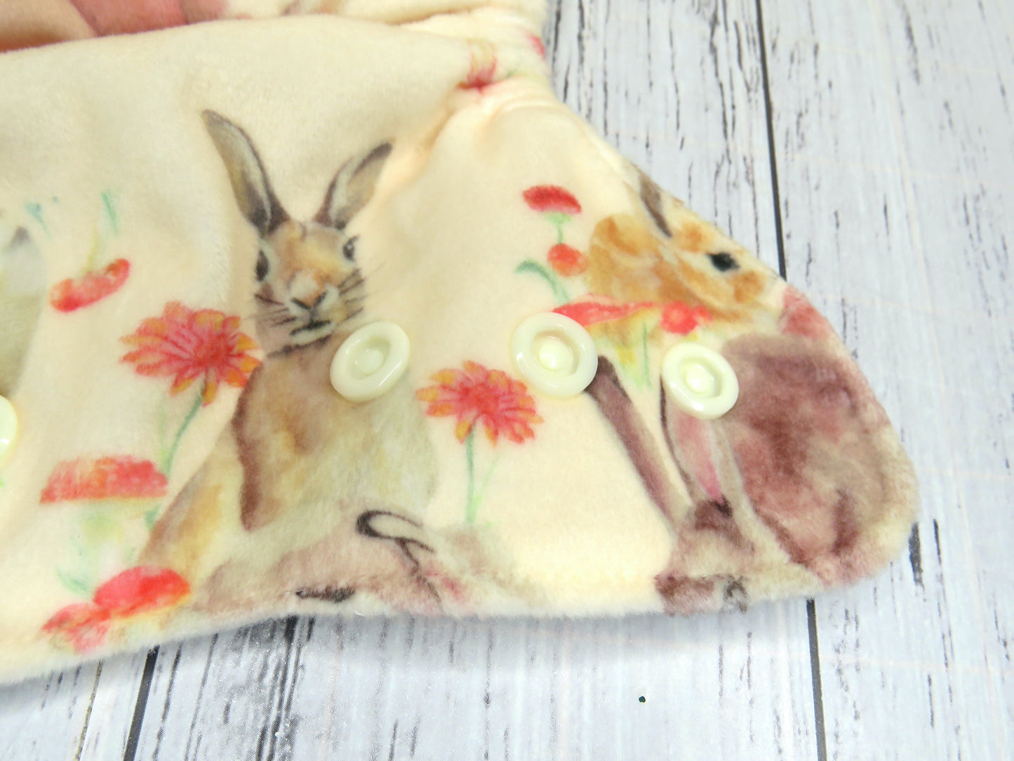 Bunny Field - Velvet Minky - Premature