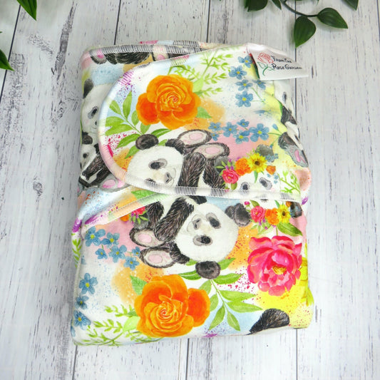 Floral Panda - OSFM Preflat