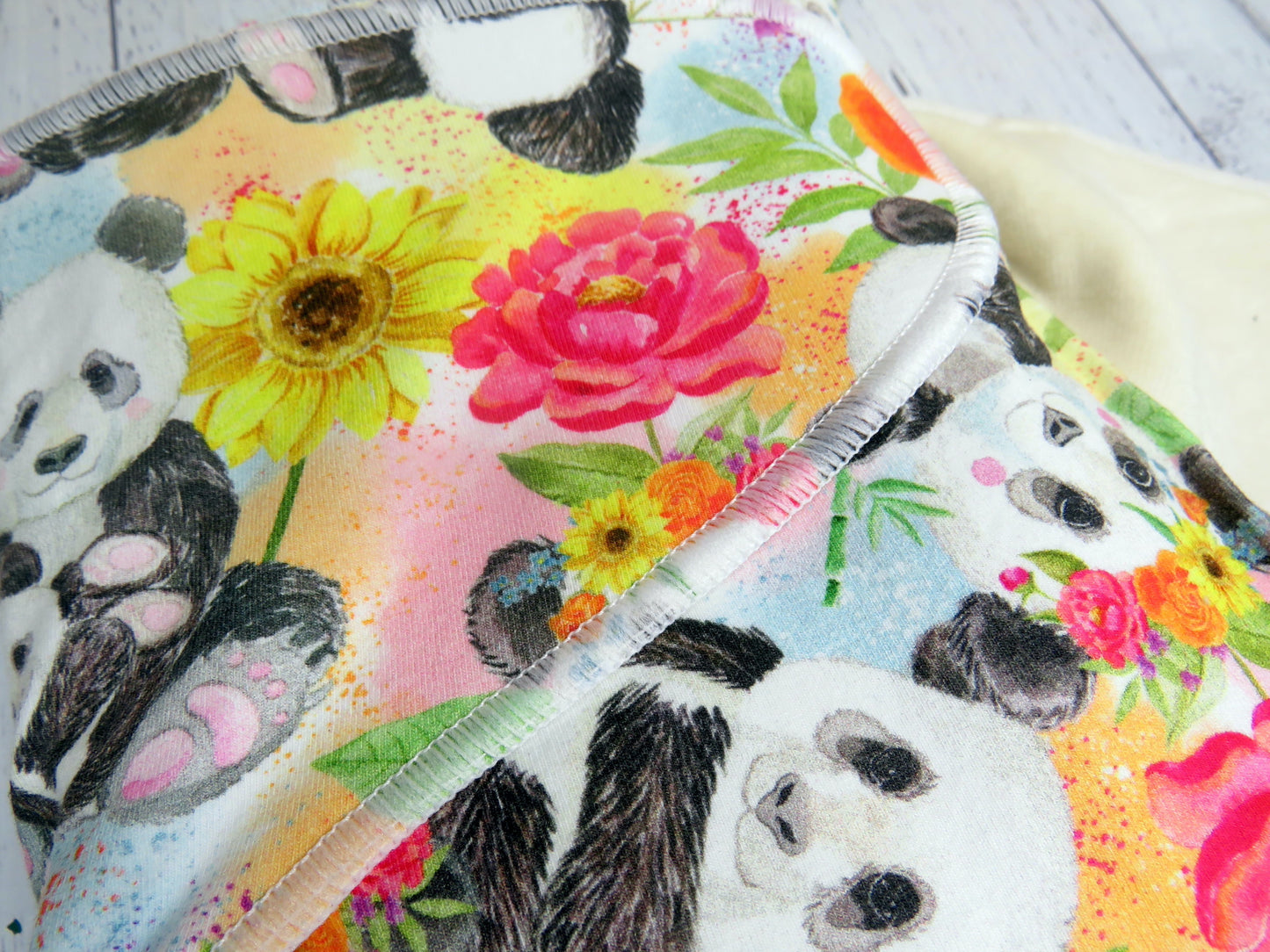 Floral Panda - OSFM Preflat