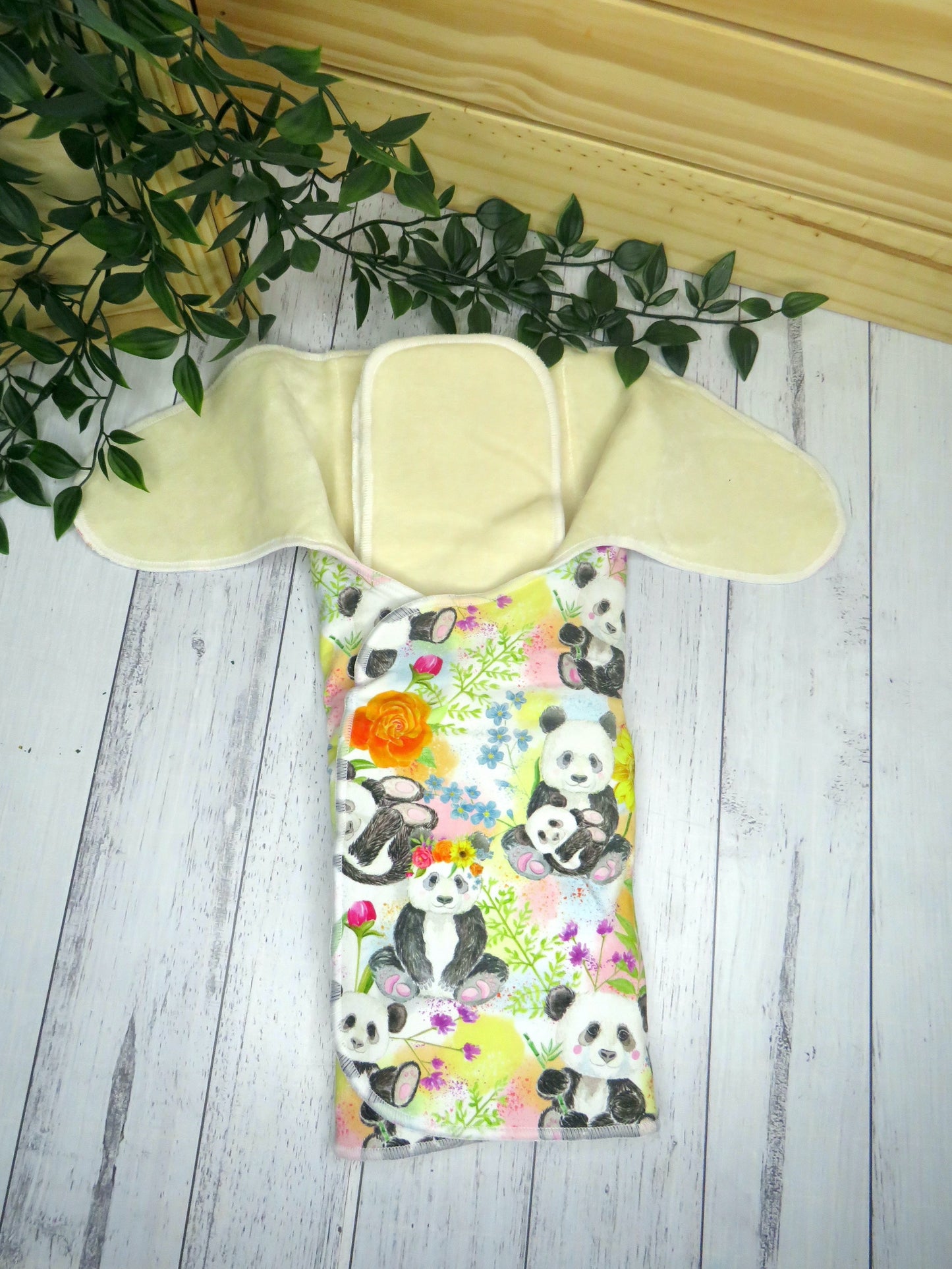 Floral Panda - OSFM Preflat