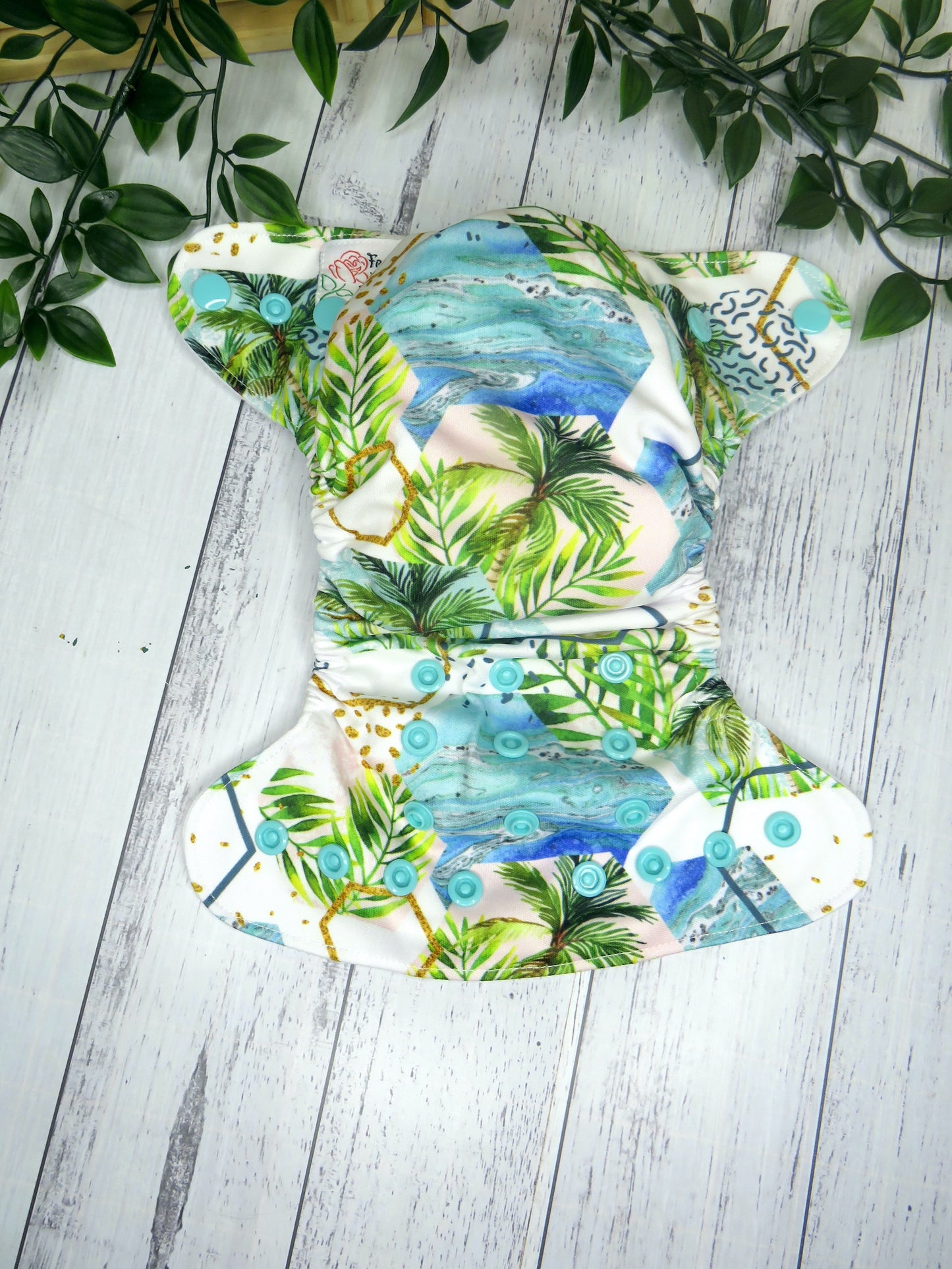 Hexagonal Tropics - PUL - Newborn