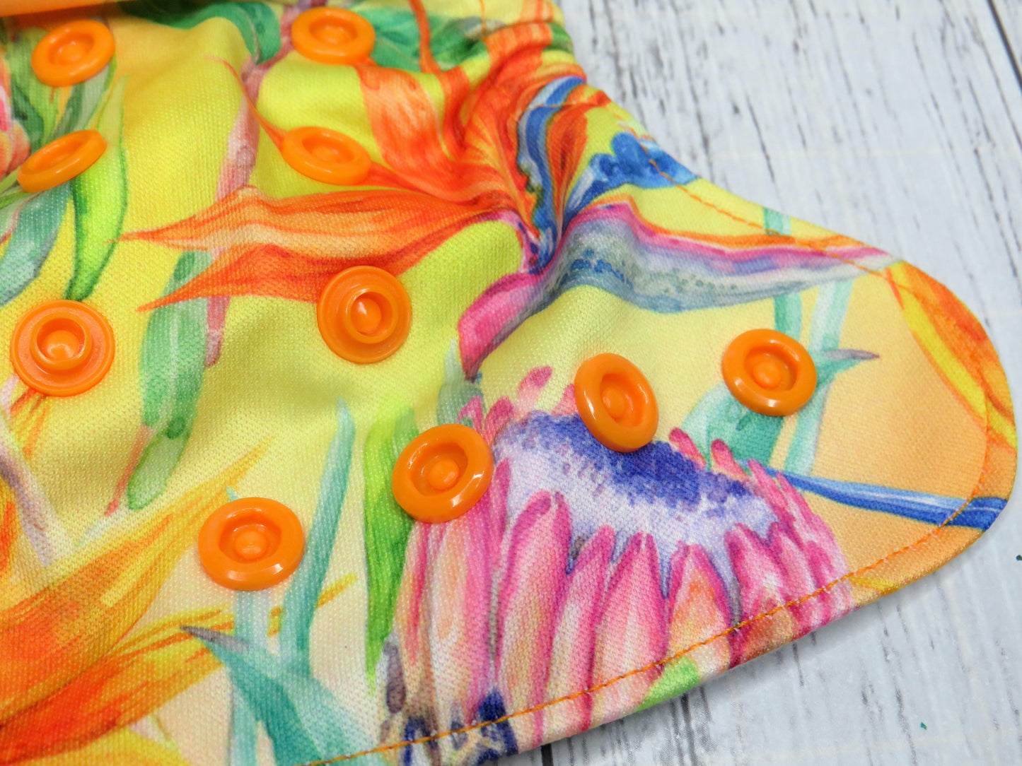 Aussie Floral - PUL - Newborn