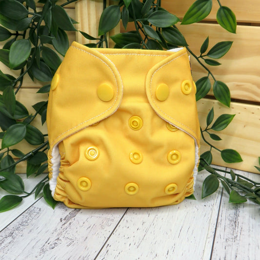 Yellow Mustard - PUL - Newborn