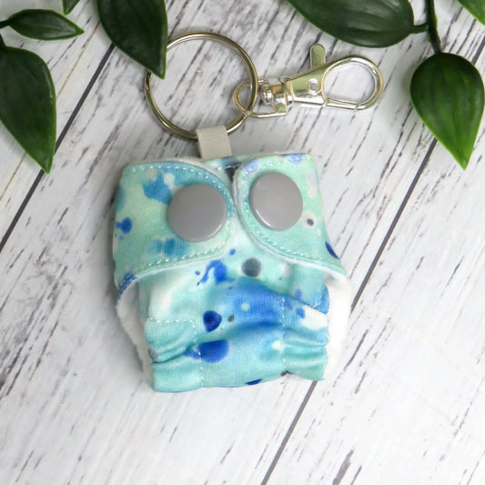 Silver Speckle - Key Chain