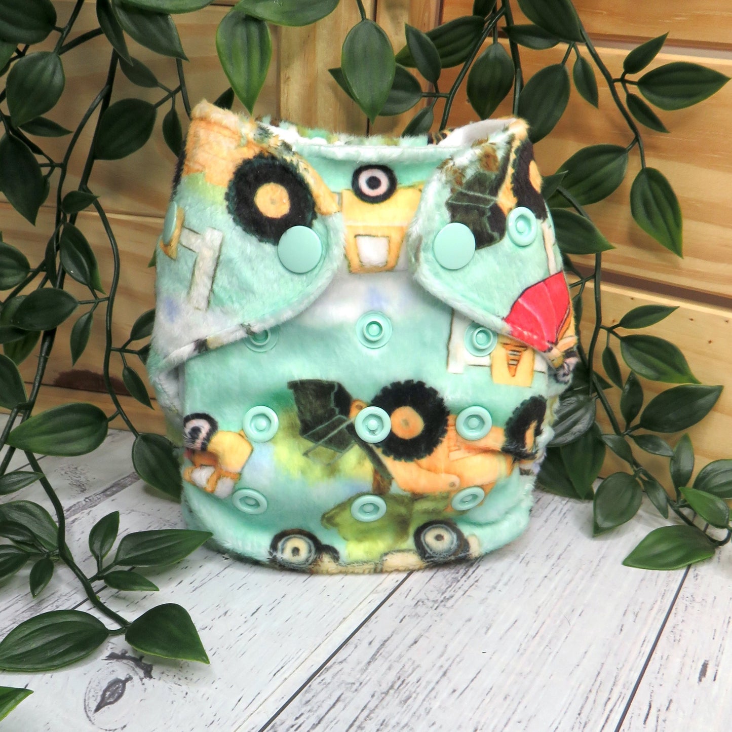 Trucks - Minky - Newborn