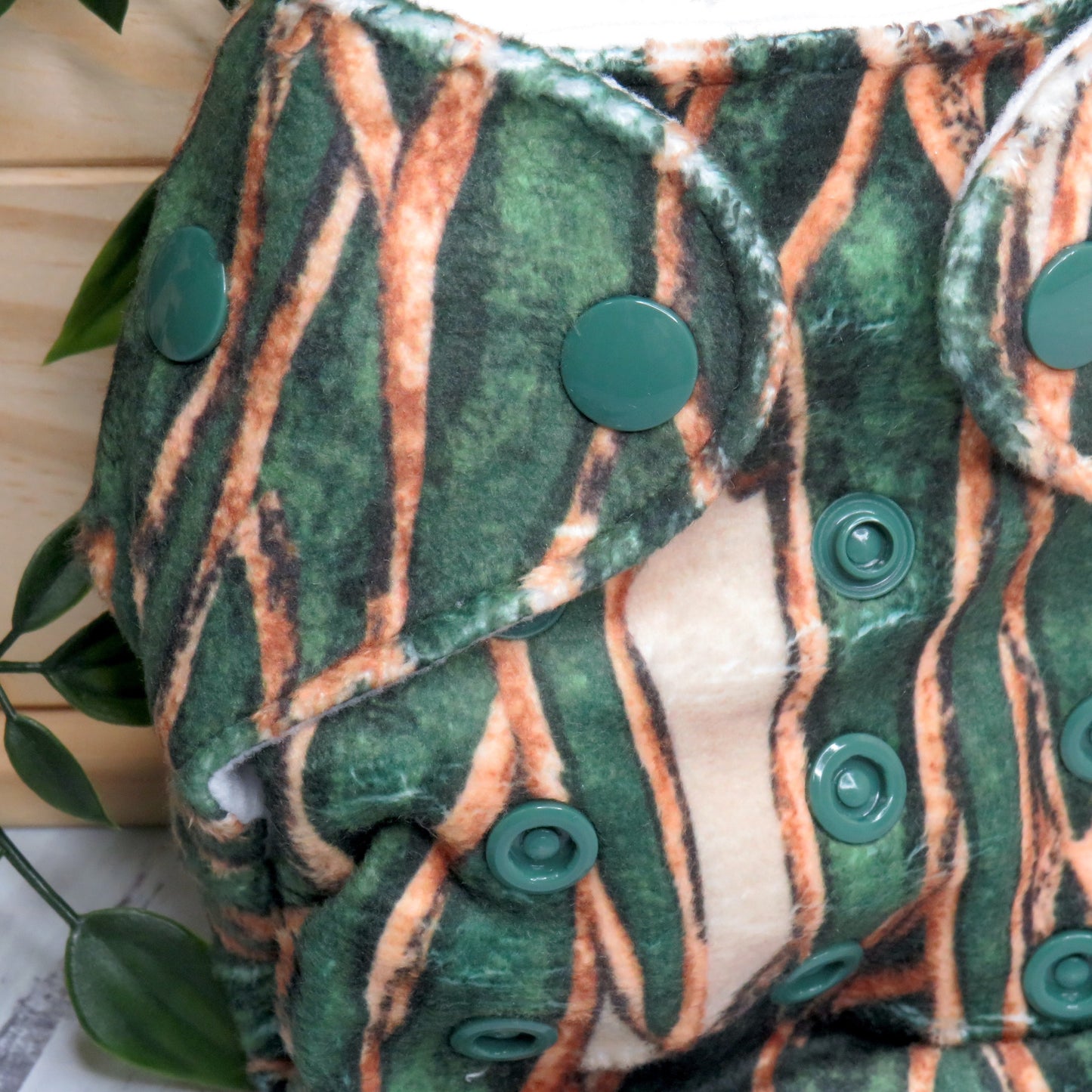 Golden Leaf - Minky - Newborn