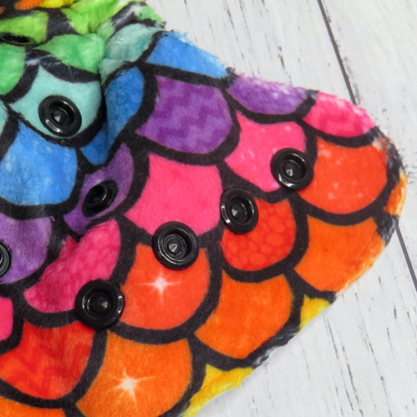 Rainbow Scales - Minky - Newborn