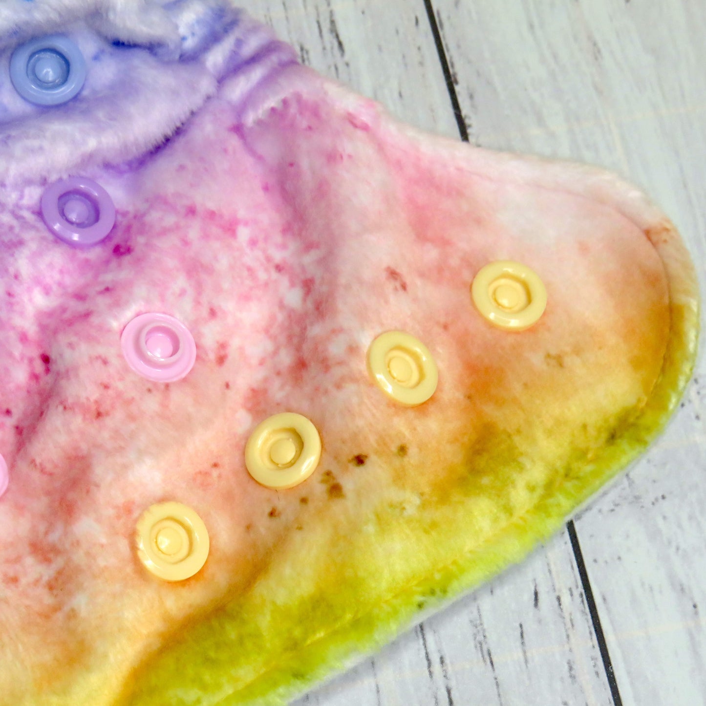 Rainbow Glitter - Minky - Newborn