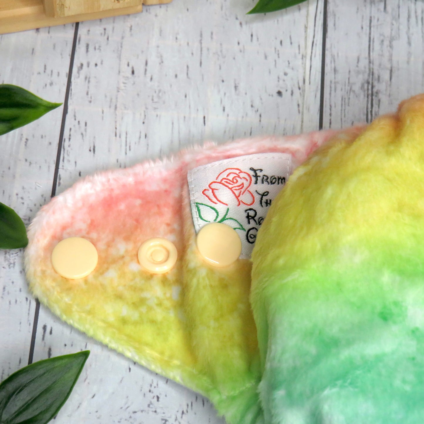 Rainbow Glitter - Minky - Newborn