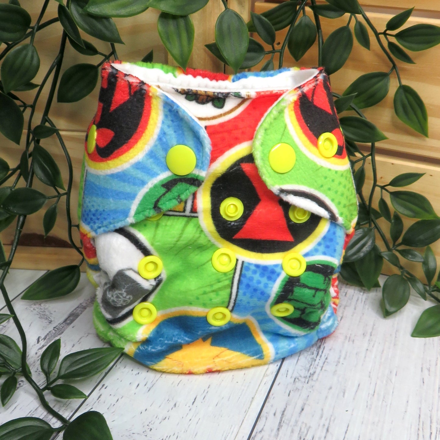 Hero Symbols - Minky - Newborn