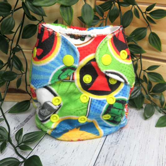 Hero Symbols - Minky - Newborn