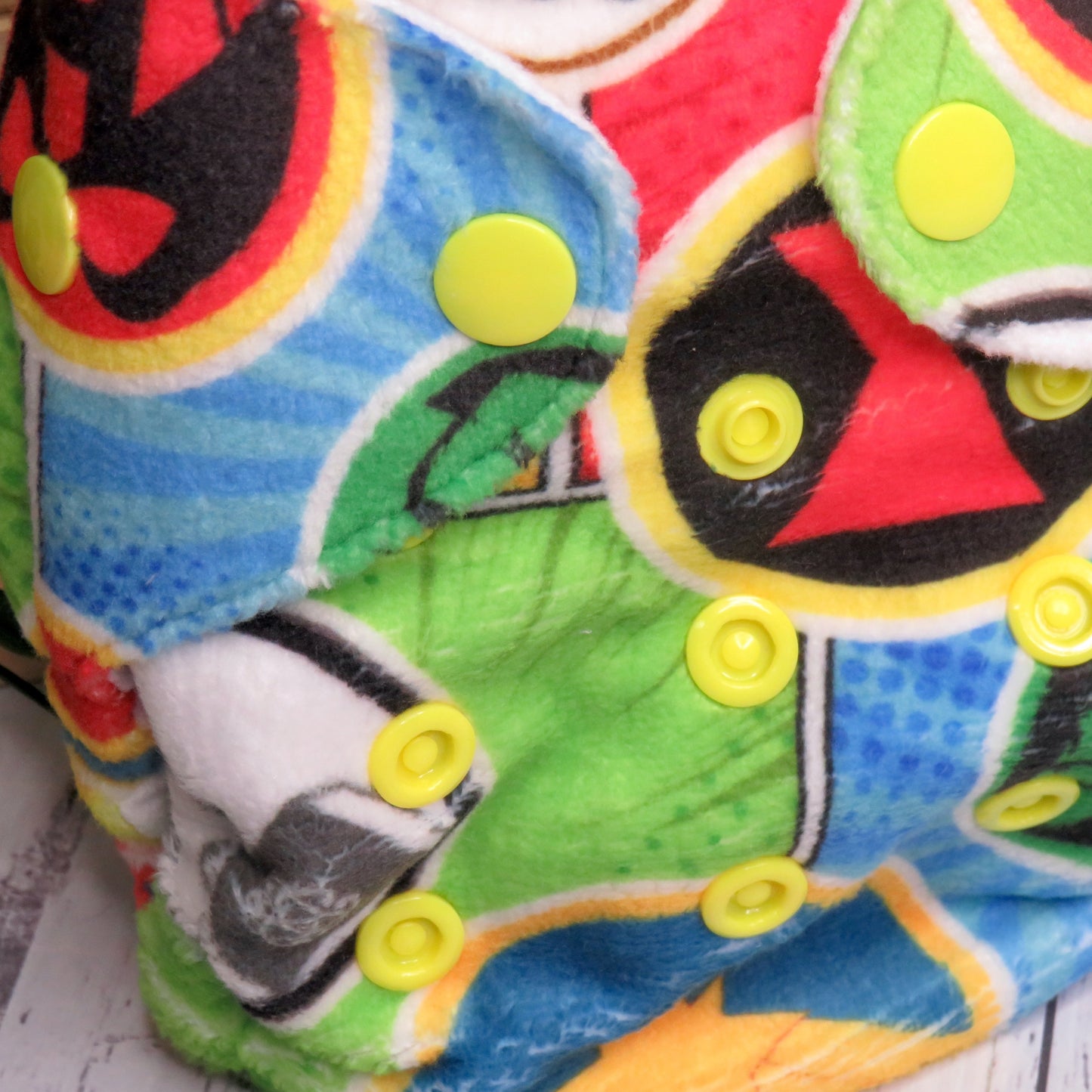 Hero Symbols - Minky - Newborn