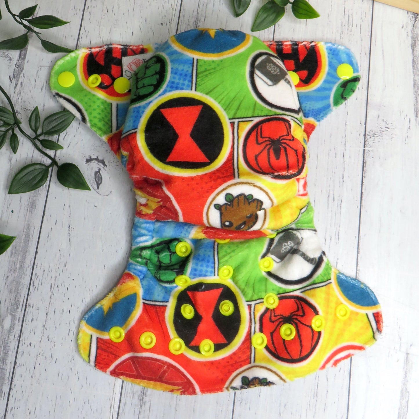 Hero Symbols - Minky - Newborn