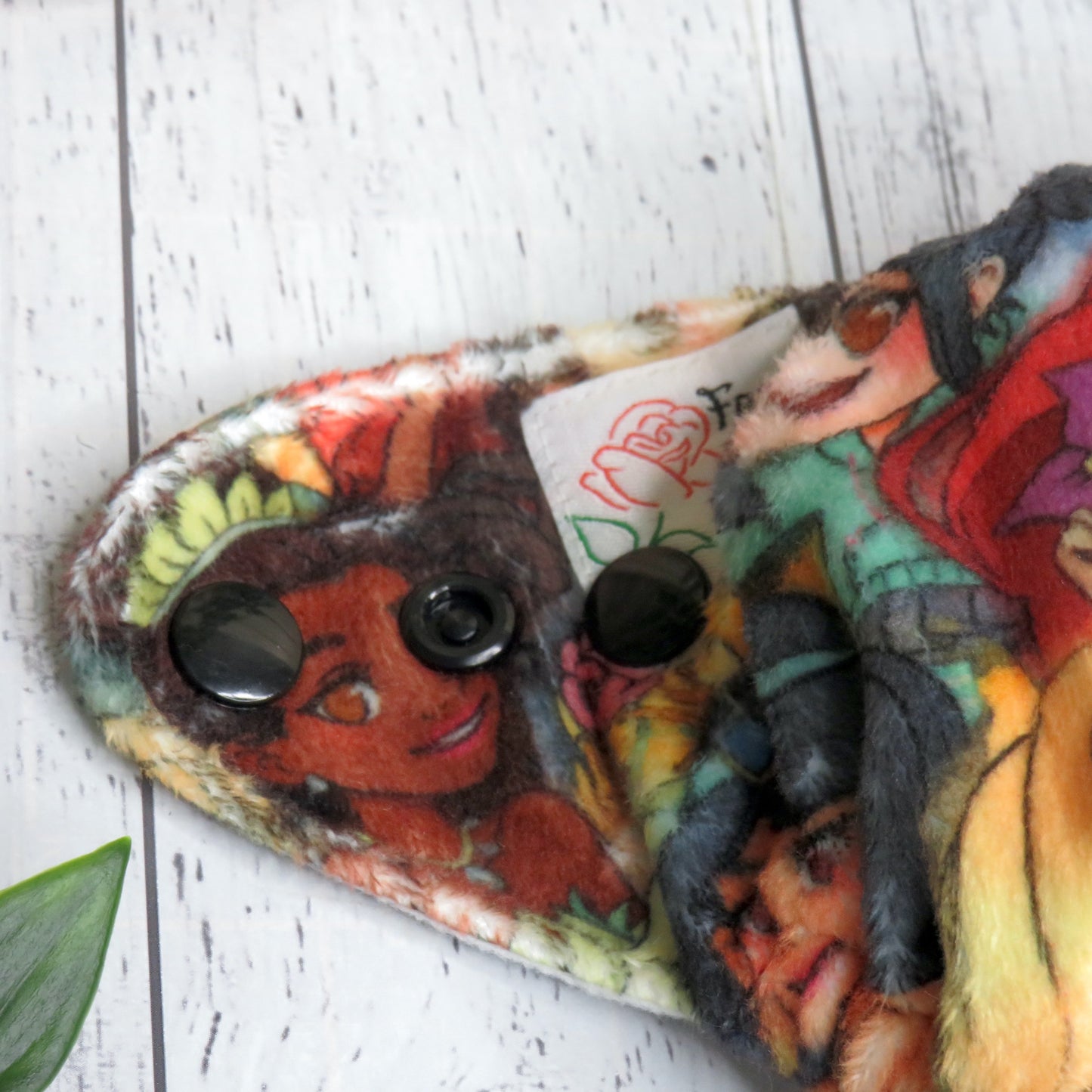 Stacked Princess - Minky - Newborn