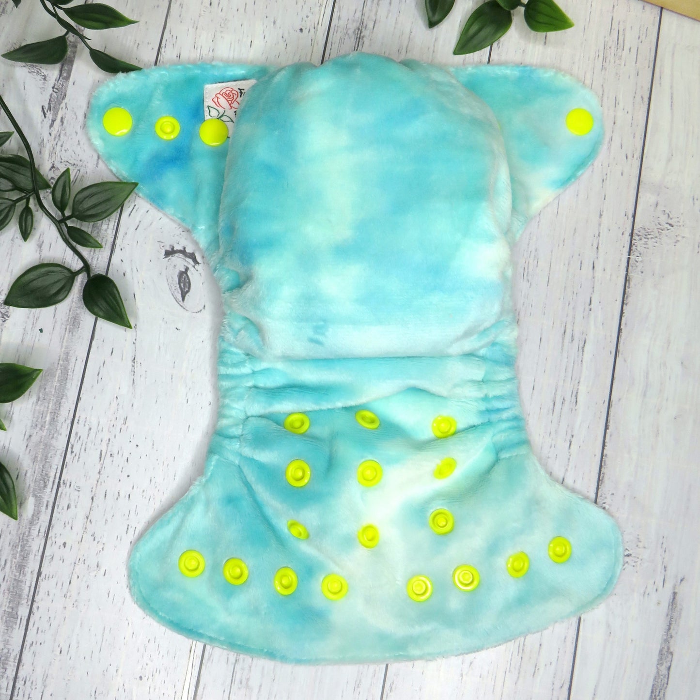 Sky Blue - Minky - Newborn