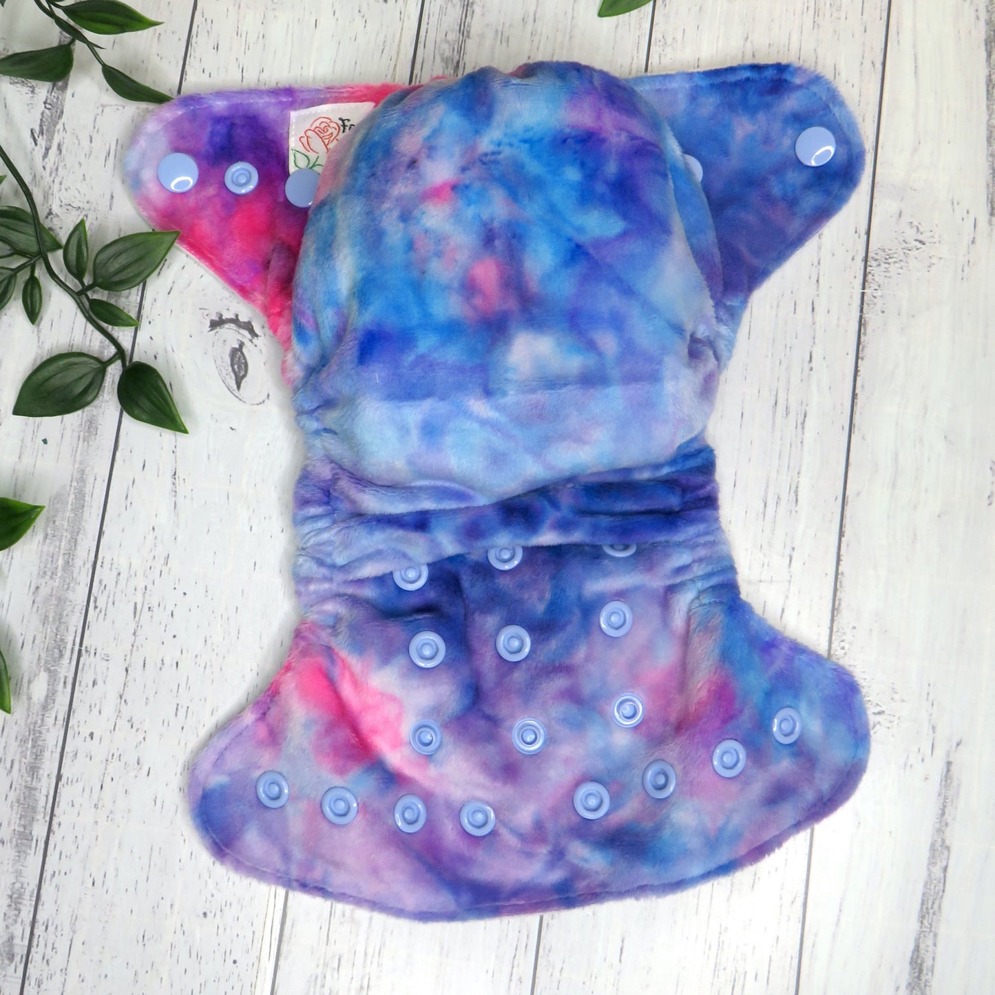 Pop of Pink - Minky - Newborn