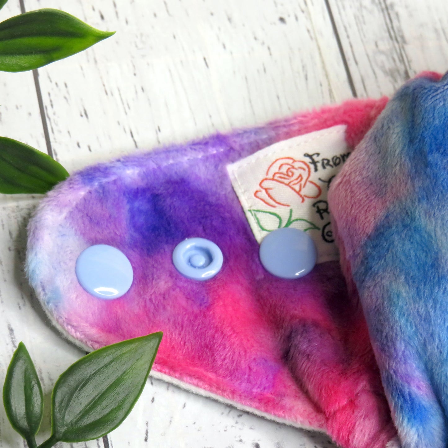 Pop of Pink - Minky - Newborn