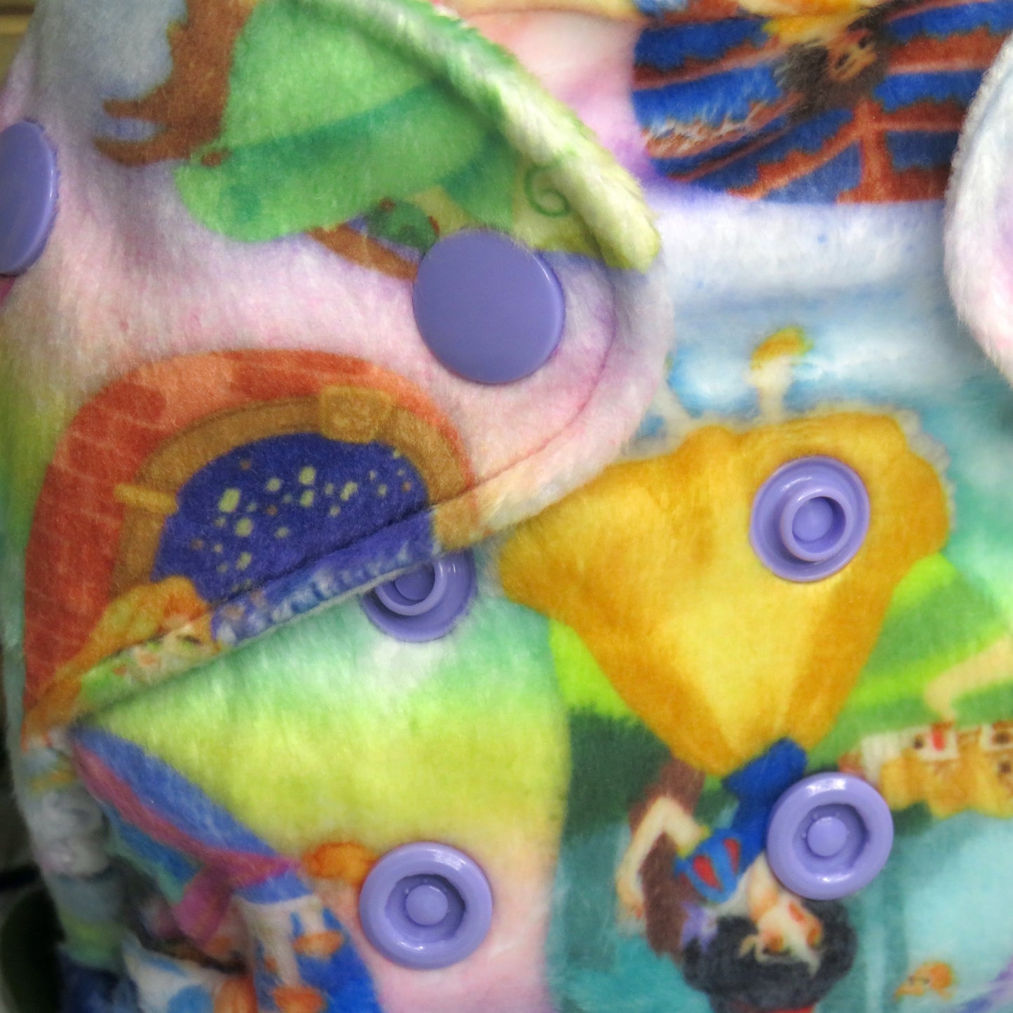 Rainbow Princess - Minky - Newborn