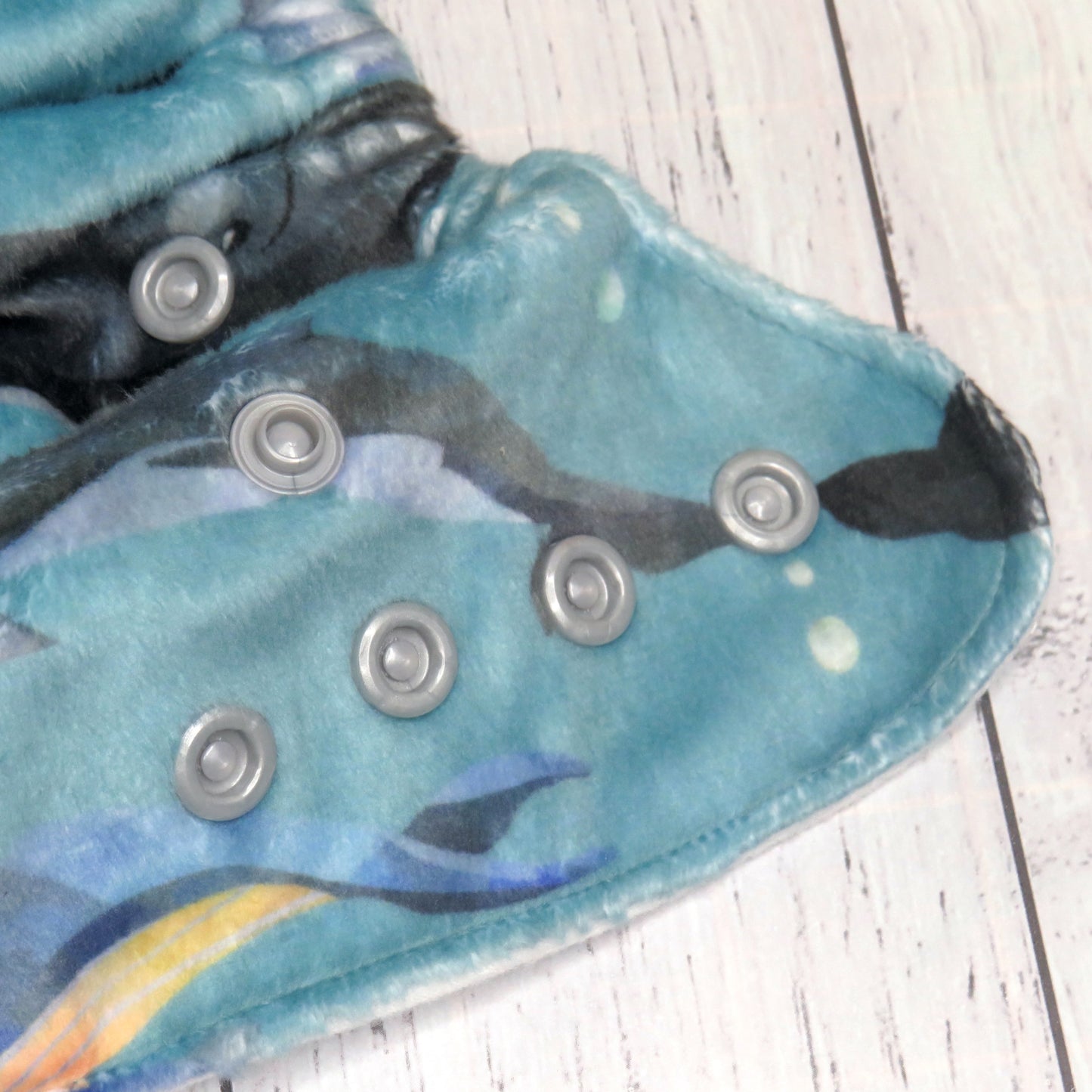 Whales - Minky - Newborn