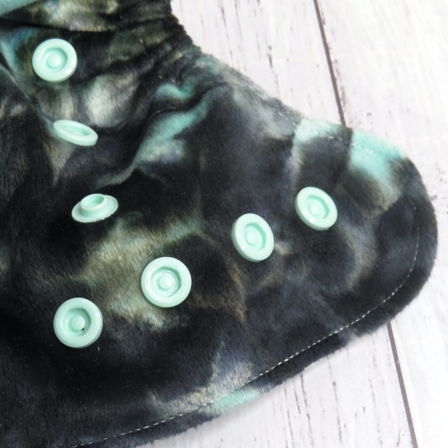 Midnight Ice - Minky - Newborn