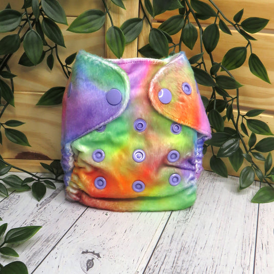 Purple Cloud - Minky - Newborn