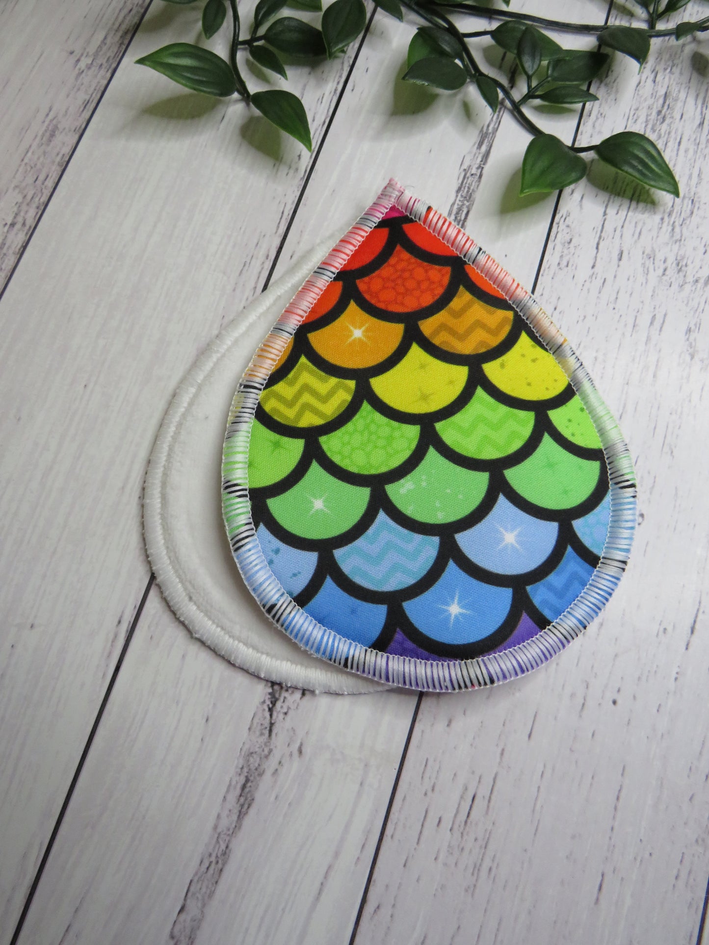 Rainbow Scales - Breast Pads - PUL