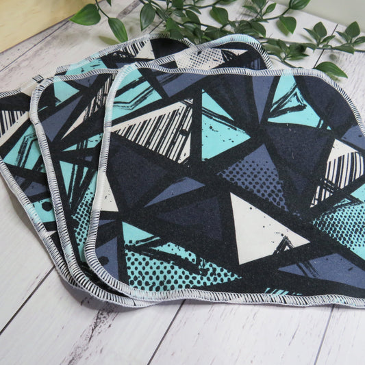 Geometric - Cloth Wipes