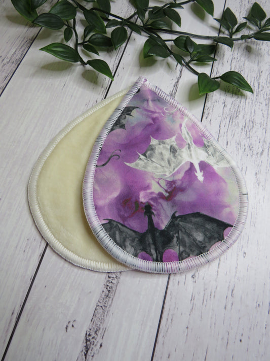 Purple Dragon - Breast Pads - PUL
