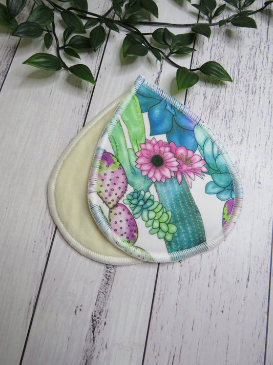 Cactus Blooming - Breast Pads - PUL