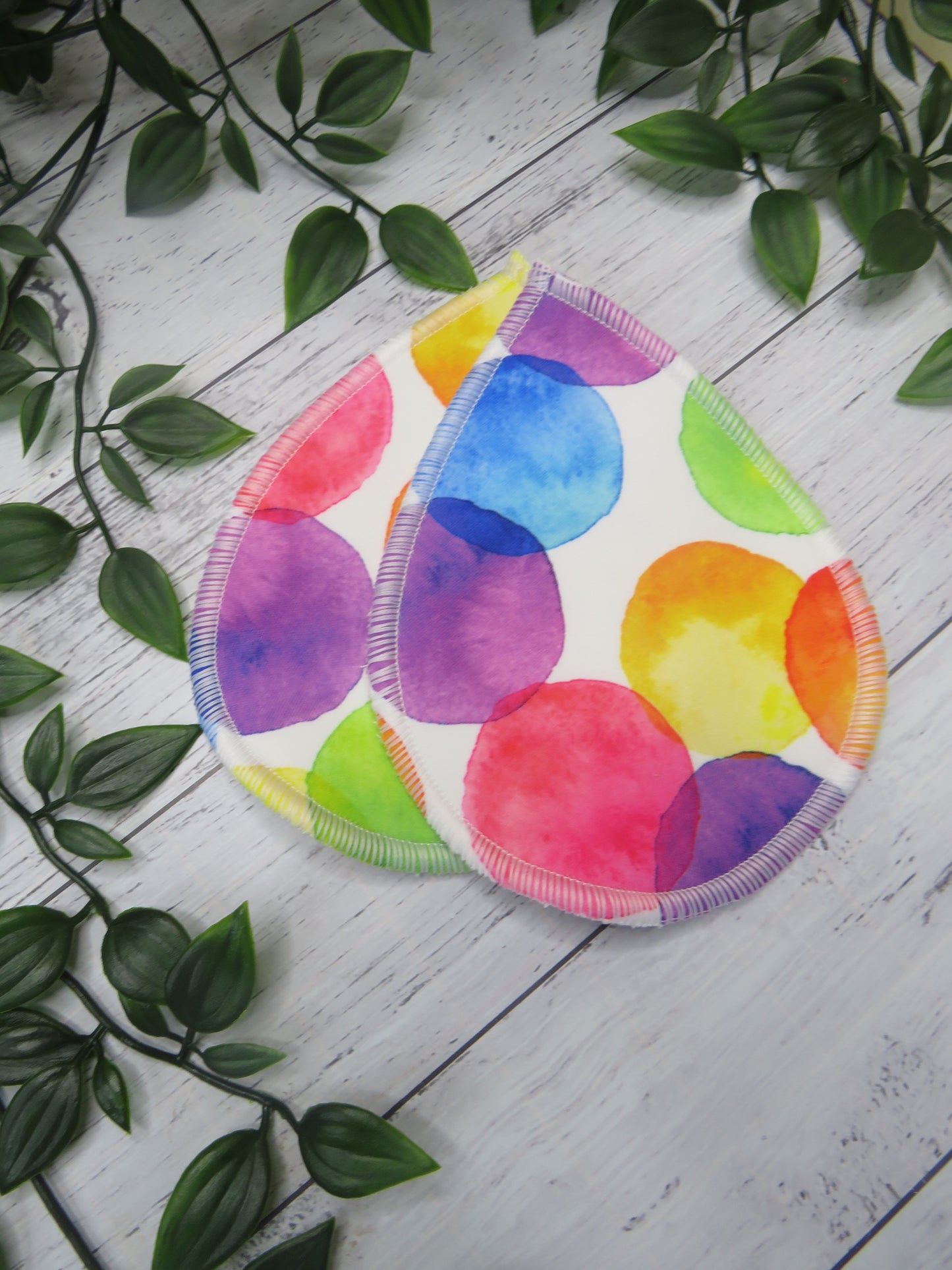 Rainbow Spots - Breast Pads