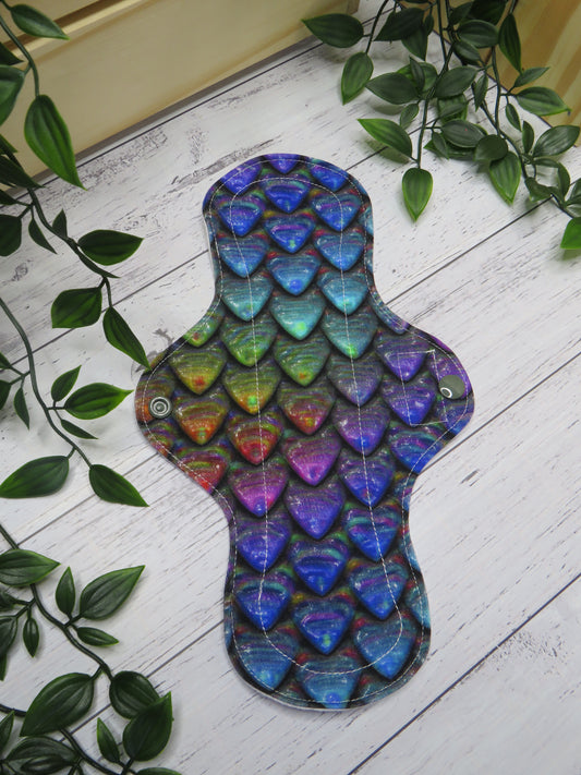 Dragon Scales - Moderate Cloth Pad - 10 Inch - Cotton Lycra