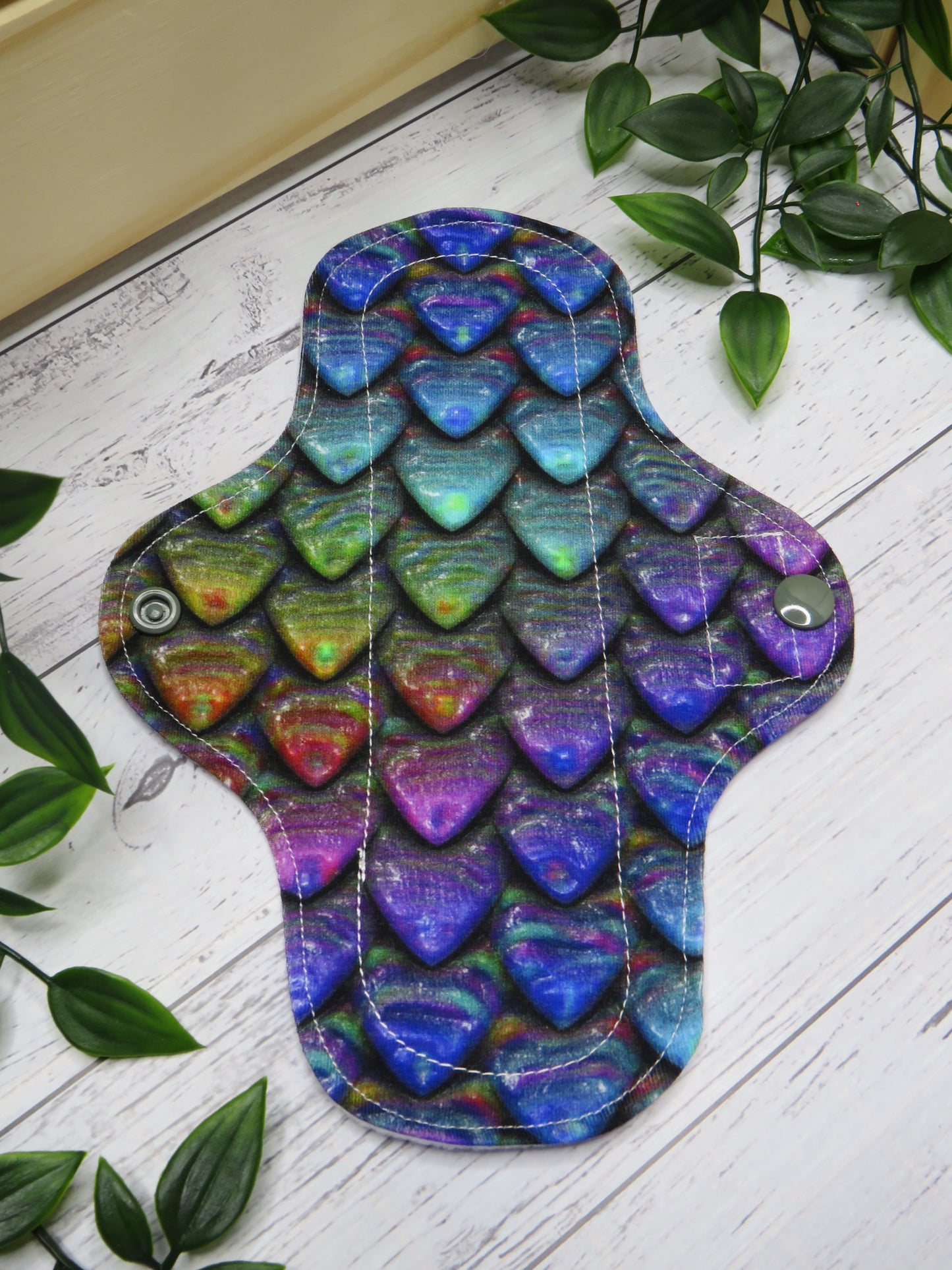 Dragon Scales - Moderate Cloth Pad - 8 Inch - Cotton Lycra