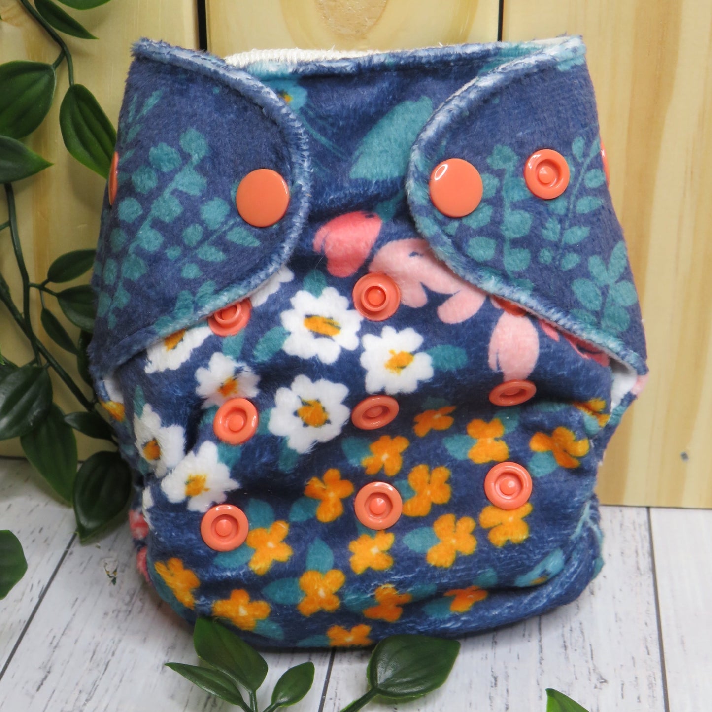 Ali's Floral - Minky - Newborn