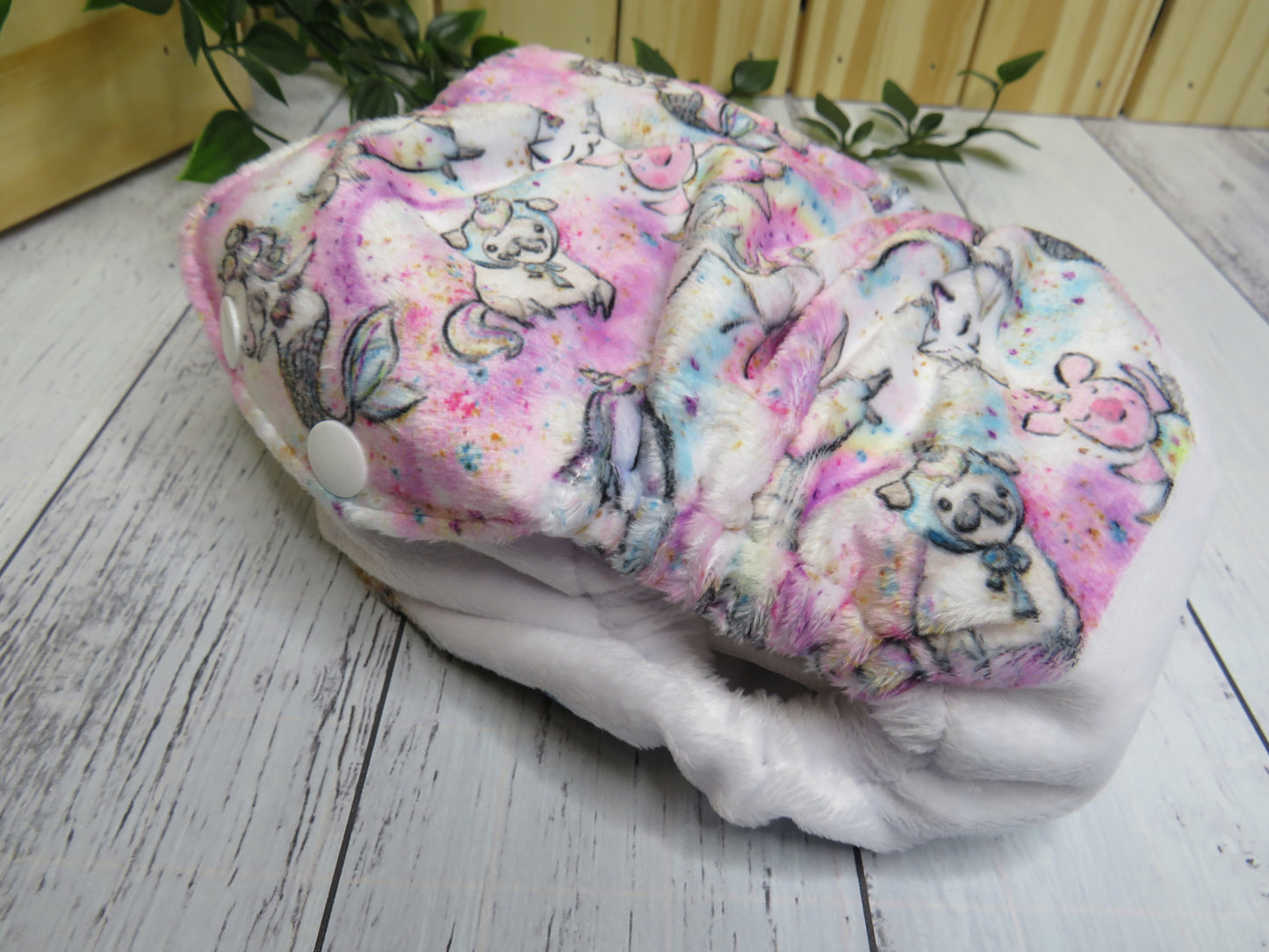 Narwal - Minky - Side Snap