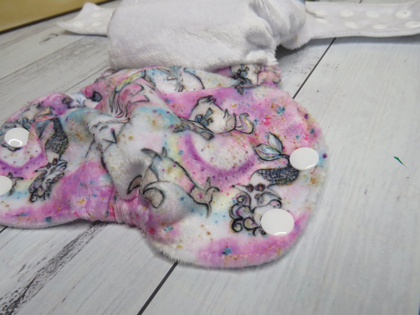 Narwal - Minky - Side Snap