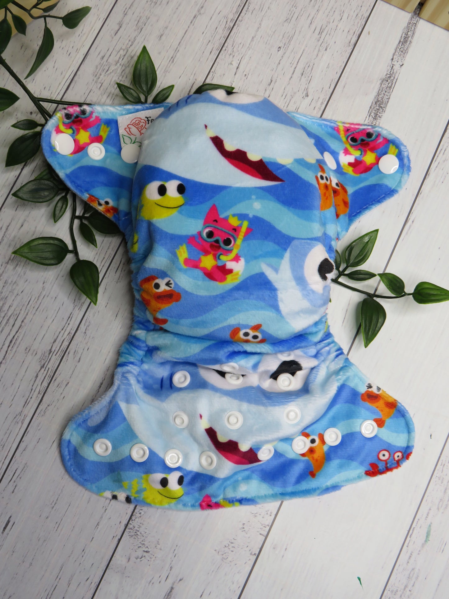 Baby Shark - Minky - Newborn