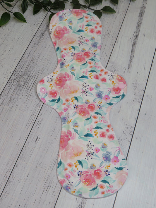 Pastel Pink - Heavy Cloth Pad - 14 Inch - Cotton Lycra