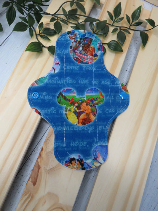 Once Upon a Dream - Moderate Cloth Pad - 8 Inch - Cotton Lycra