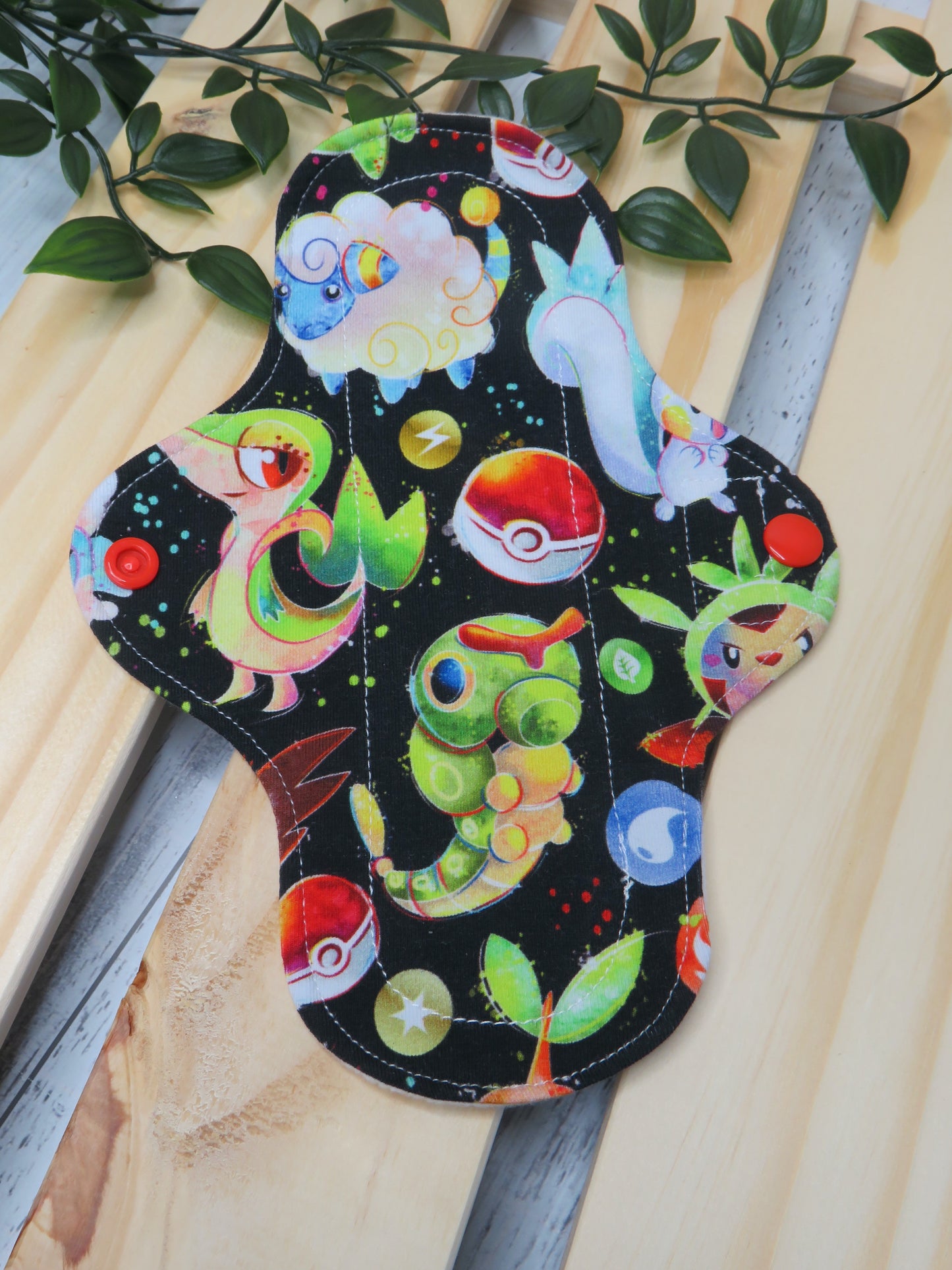 Catchem - Moderate Cloth Pad - 8 Inch - Cotton Lycra