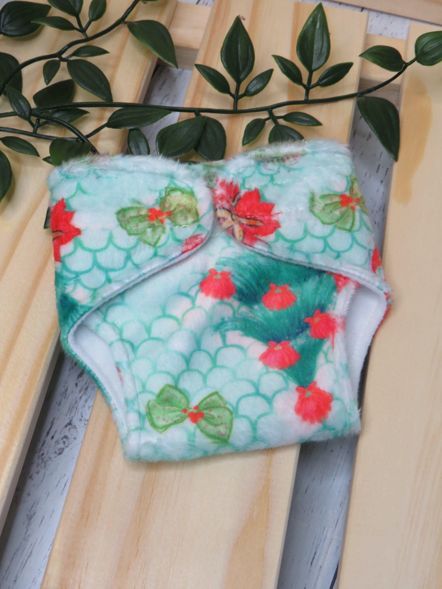 Mermaids - Minky - Doll Nappy