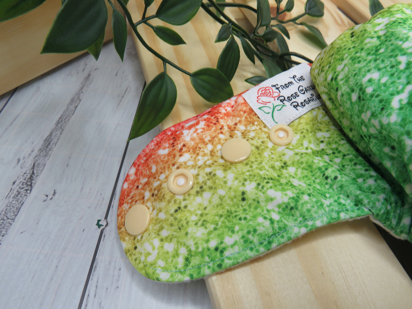 Rainbow Glitter - PUL - Rosarium