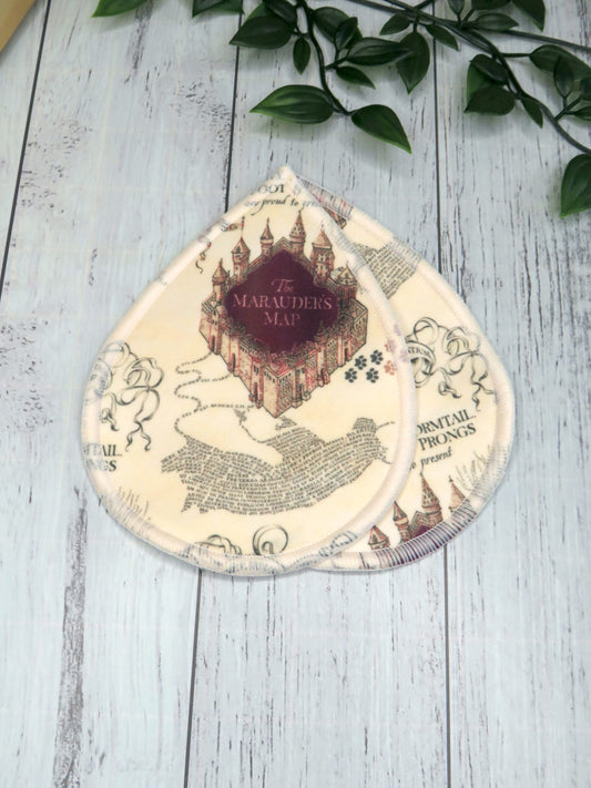 Magical Map - Breast Pads - PUL