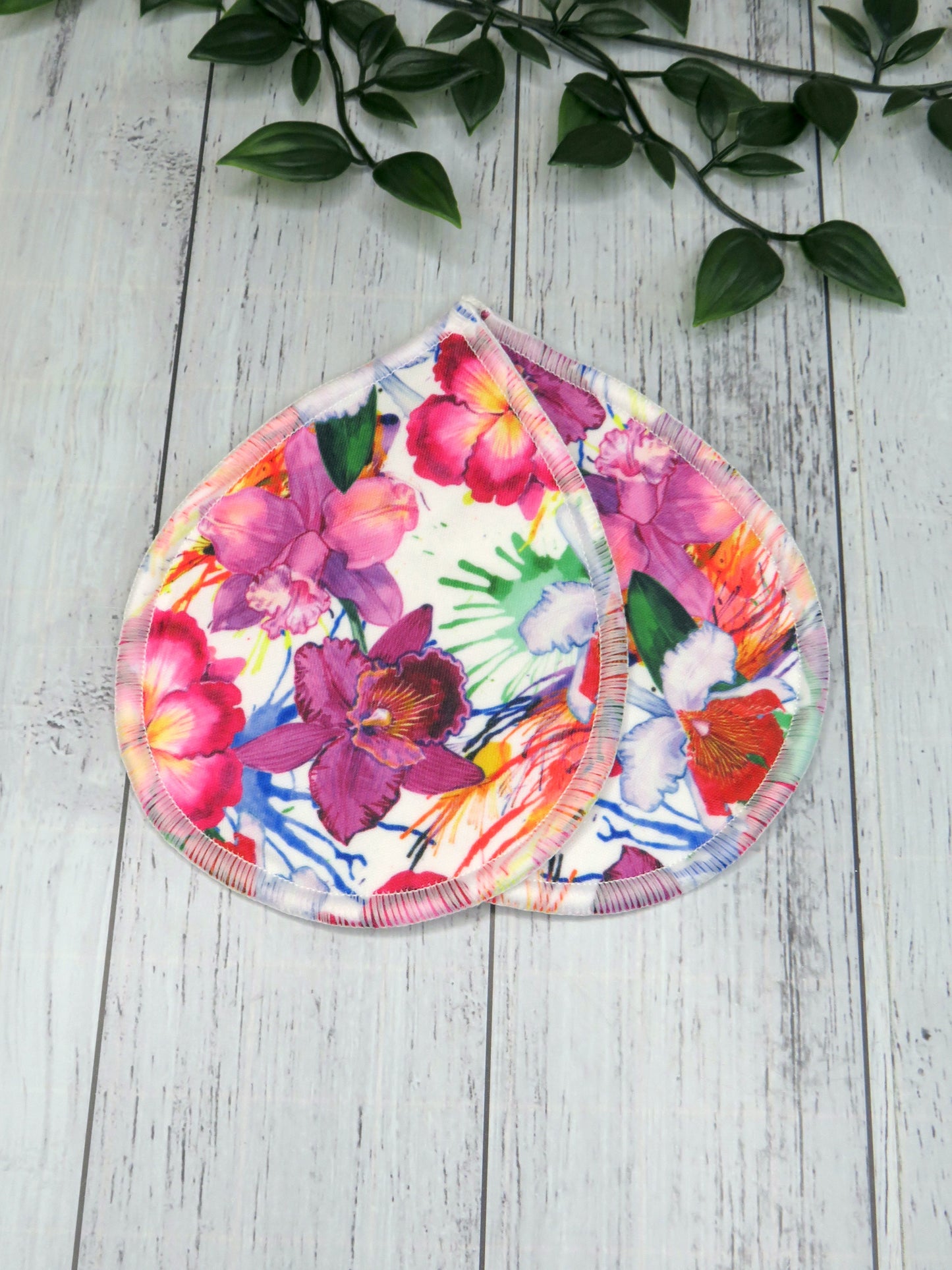 Orchid Oasis - Breast Pads - PUL